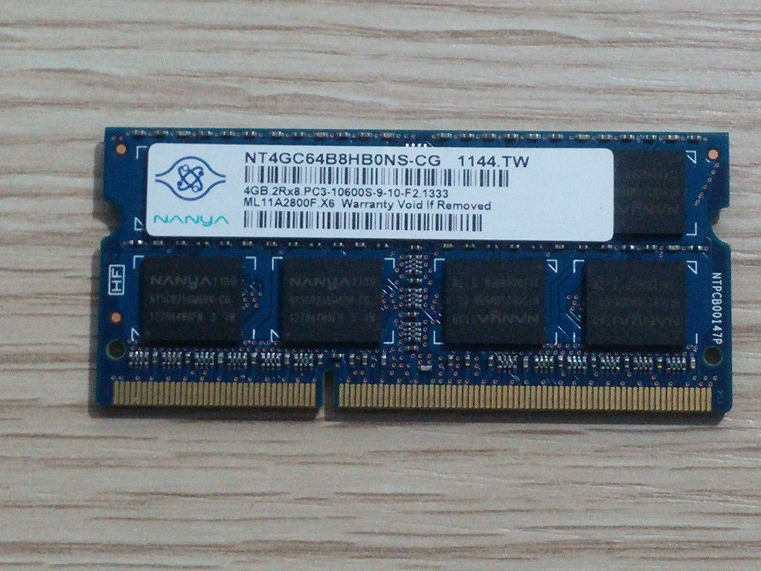 4GB DDR3 - 4