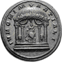 Glosario de monedas romanas. TEMPLO DE JUNO MARTIALI. 1
