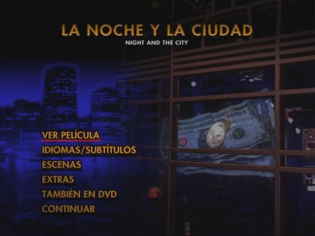 1 - La Noche y la Ciudad [DVD9Full] [PAL] [Cast/Ing] [Sub:Cast] [1992] [Drama]