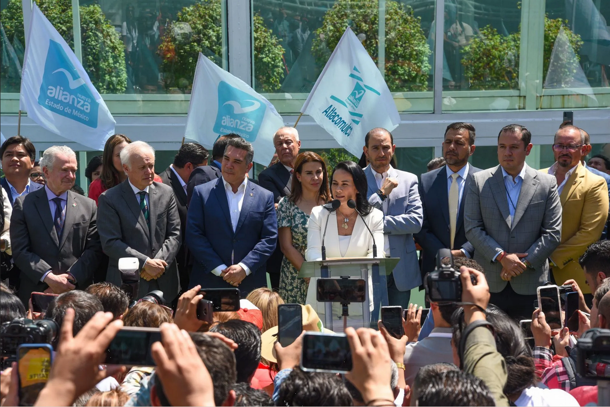 Se registra Alejandra del Moral como candidata al gobierno del Edomex