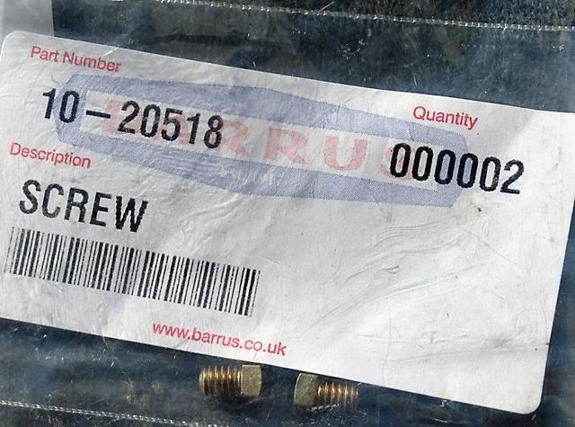 Mercruiser screw 10 20518