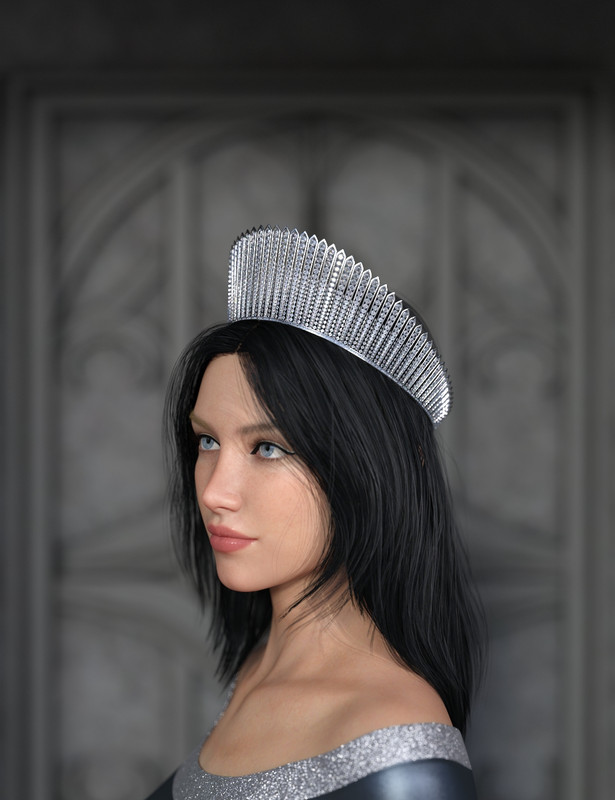 Royal Tiara for Genesis 8 and 8.1 Females