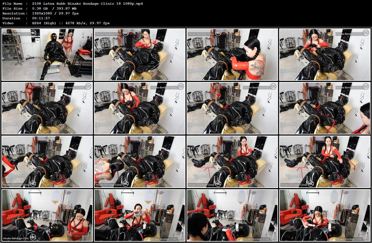 2108 Latex Rubb Hinako Bondage Clinic 18 1080p mp4