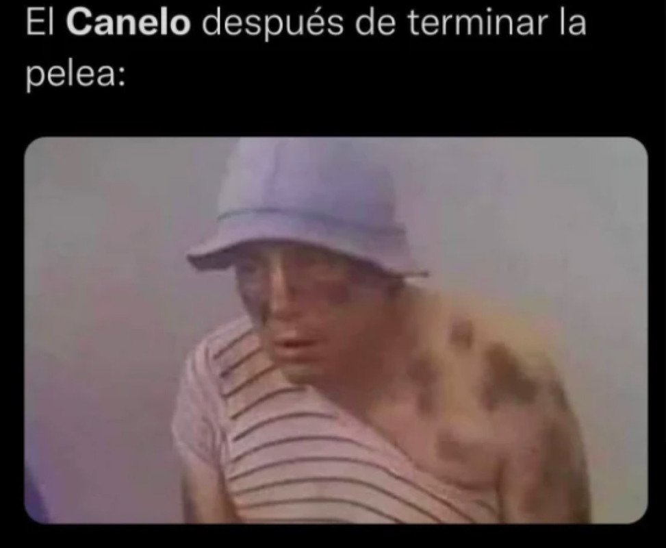 Memes del Canelo Álvarez derrotado, las redes se desbordaron en creatividad