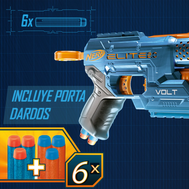 Nerf Elite 2.0 Ranger Incluye portadardos