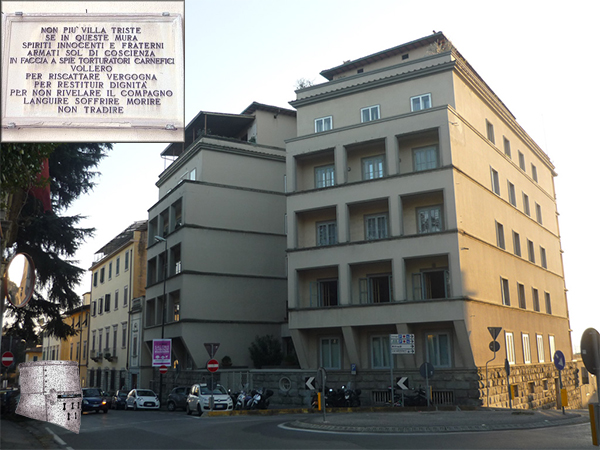 Aspecto actual de la Villa Triste de Florencia