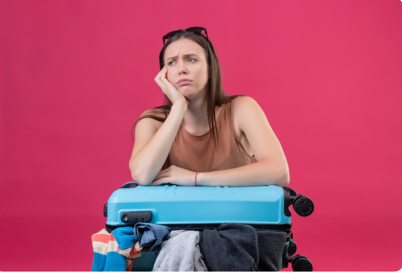 Viajante frustrado com preços de passagens