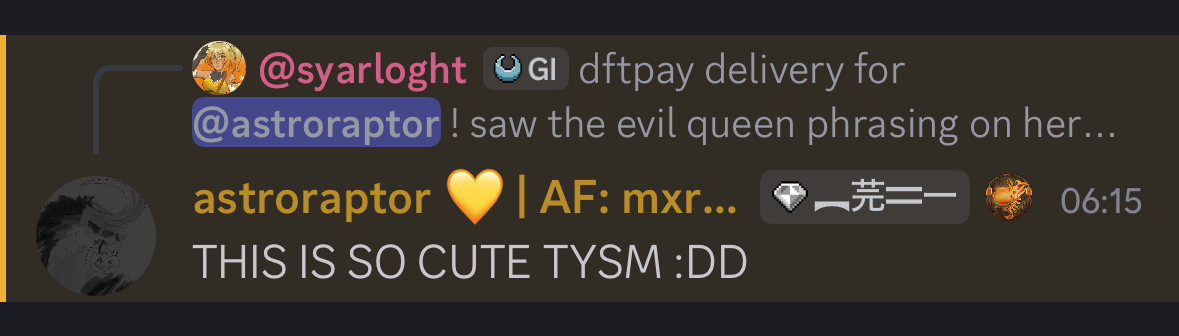 discord comment