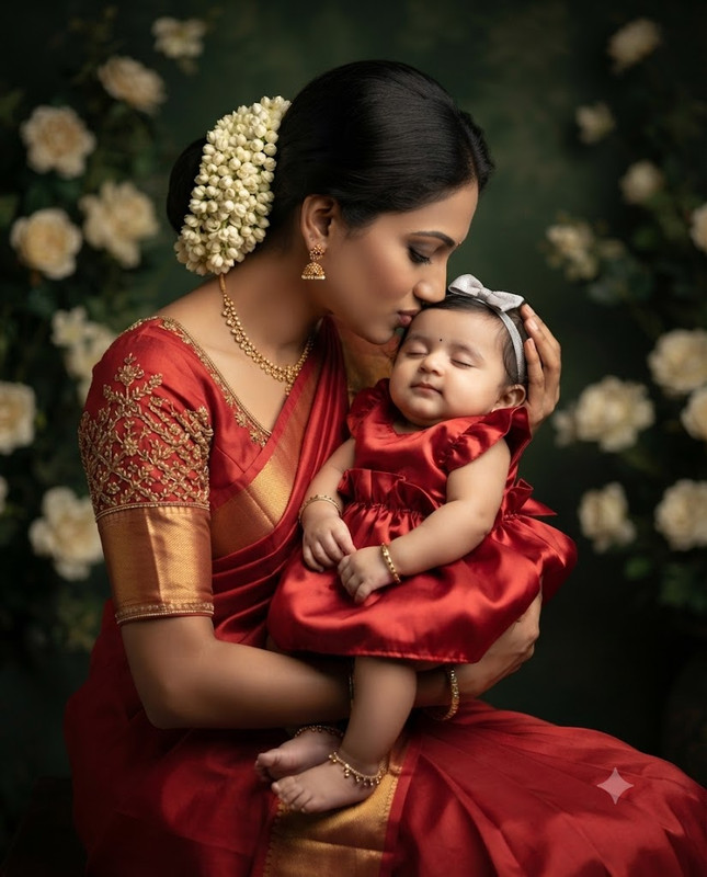 A Mother's Tender Embrace