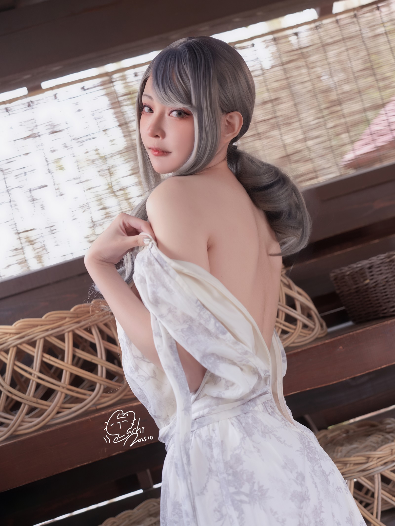 Machi马吉 温泉双人写真集 × 小丁联动｜温泉双人高清图包（30P-322.4M）插图1