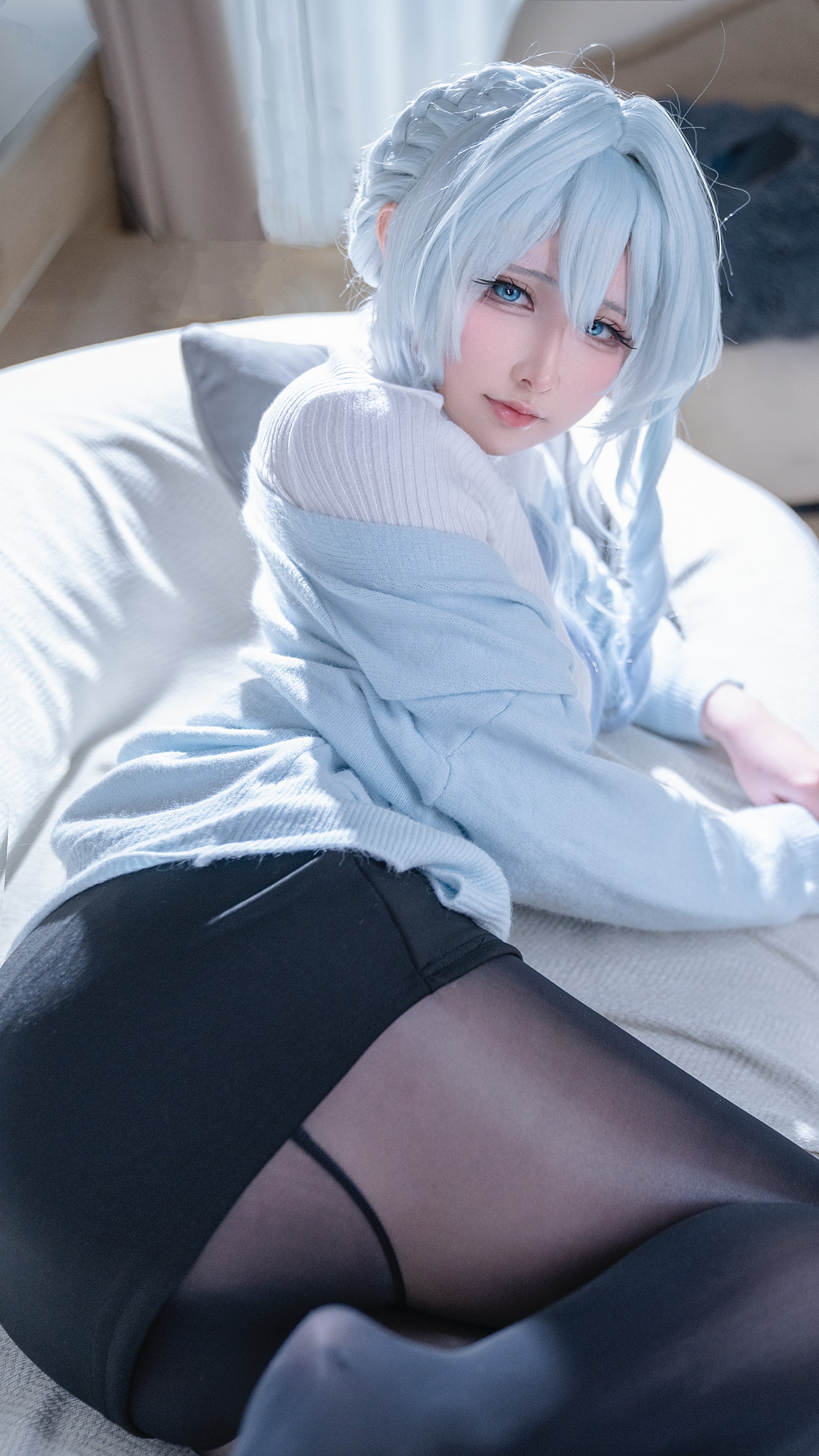 樱梨梨 雪女 Cosplay 写真图集｜高清日系风格摄影（32P｜178MB）插图2