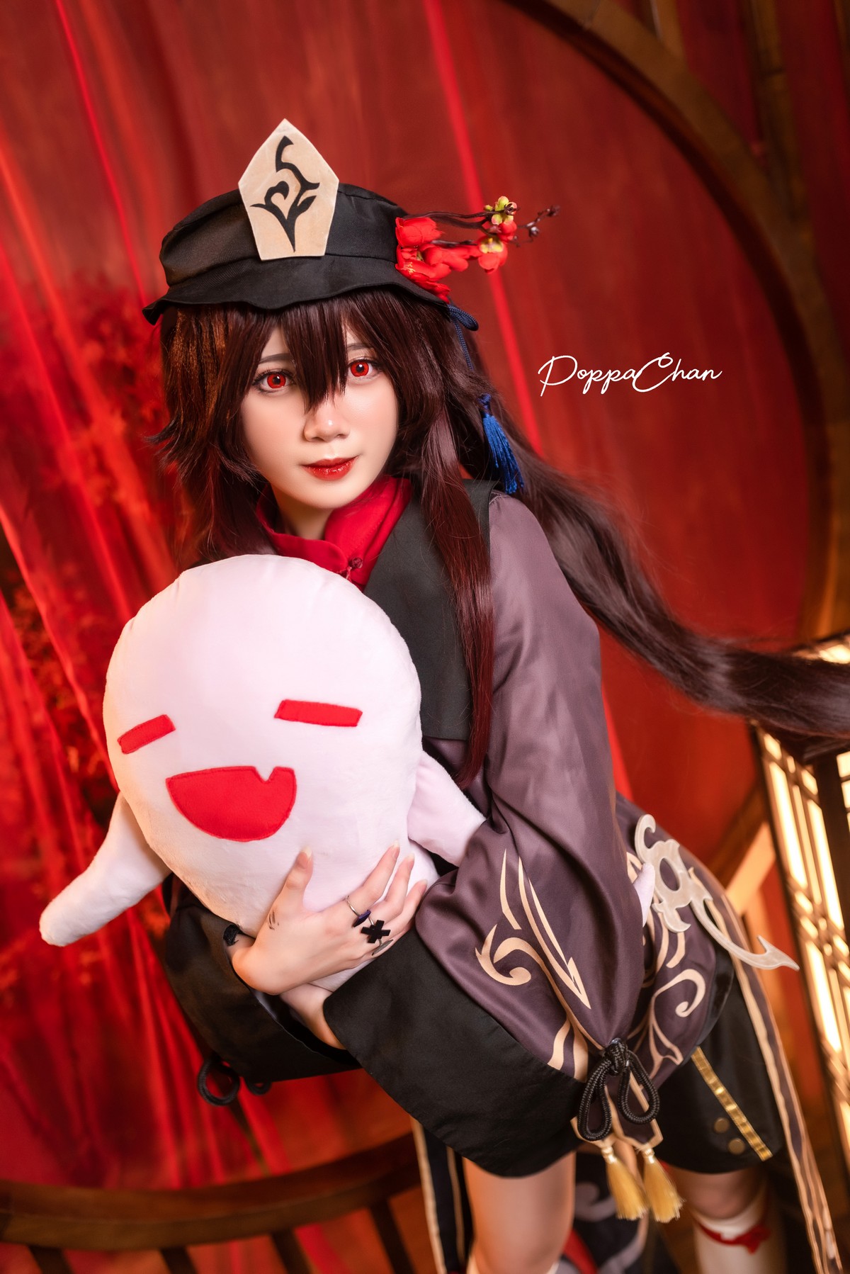 PoppaChan Hu Tao Cosplay (Genshin Impact) – 25 Photos 110MB插图2