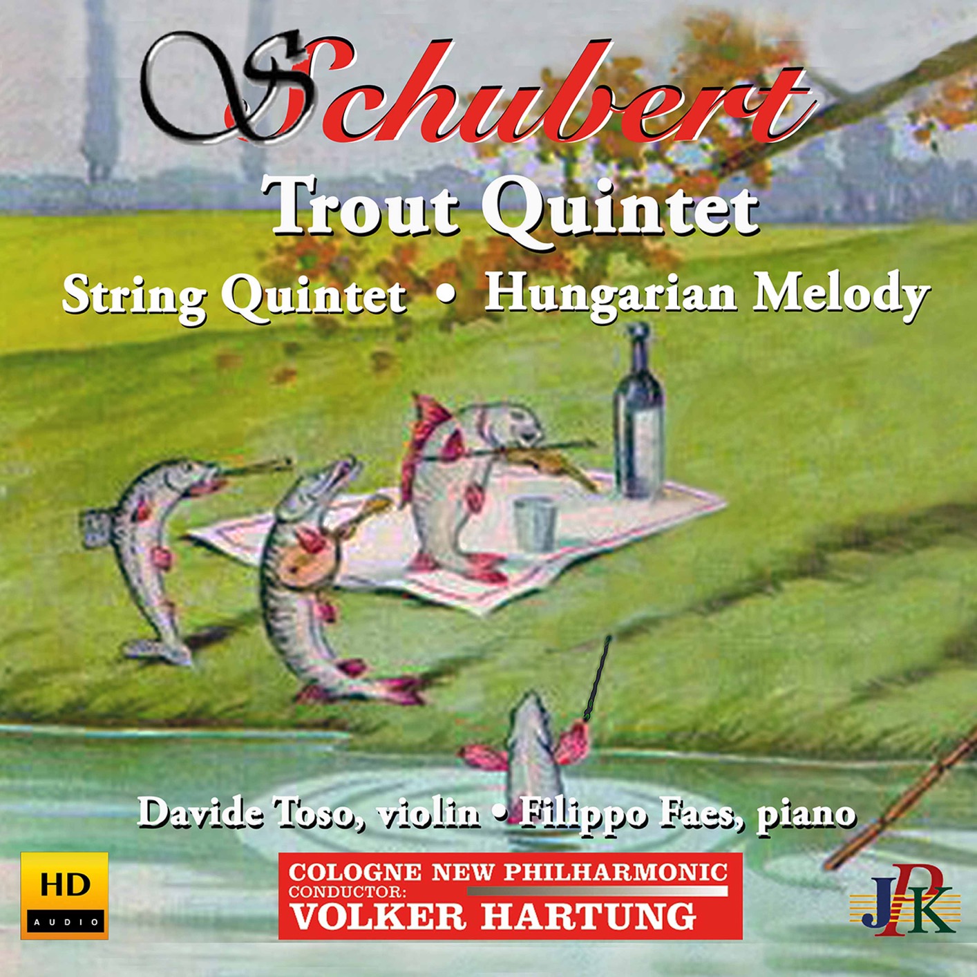 Volker Hartung – Schubert – Piano Quintet in A Major, Op. 114, D. 667 Trout & Other Works (2021) [FLAC 24bit/48kHz]