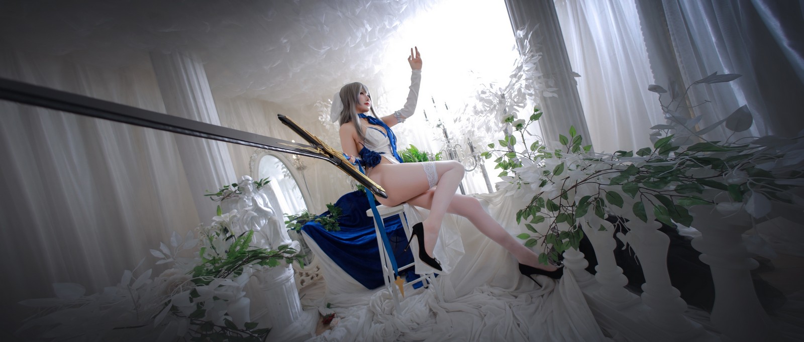 兔胖胖min – 路易九世礼服 Cosplay 高清写真集（37P-177.9MB）优雅系插图3