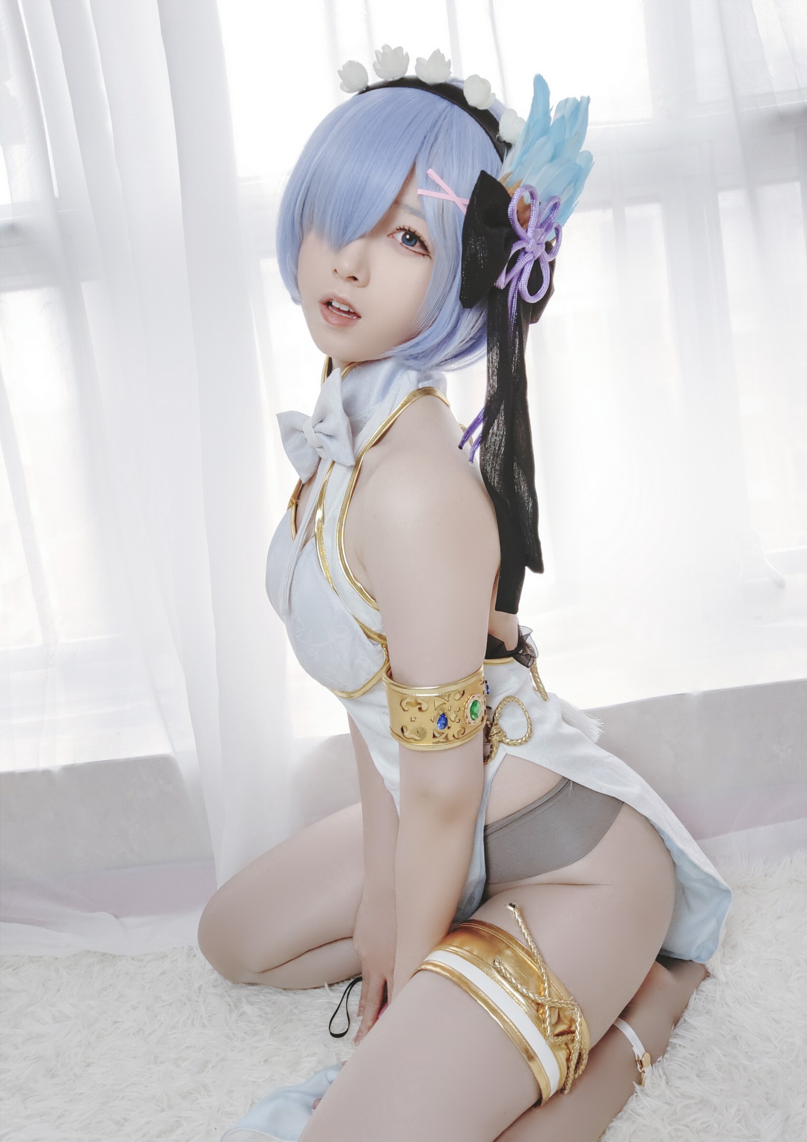 朝霧愛 – Rem 蕾姆 Cosplay 高清写真集（34P-284.9M）Re:从零开始插图7