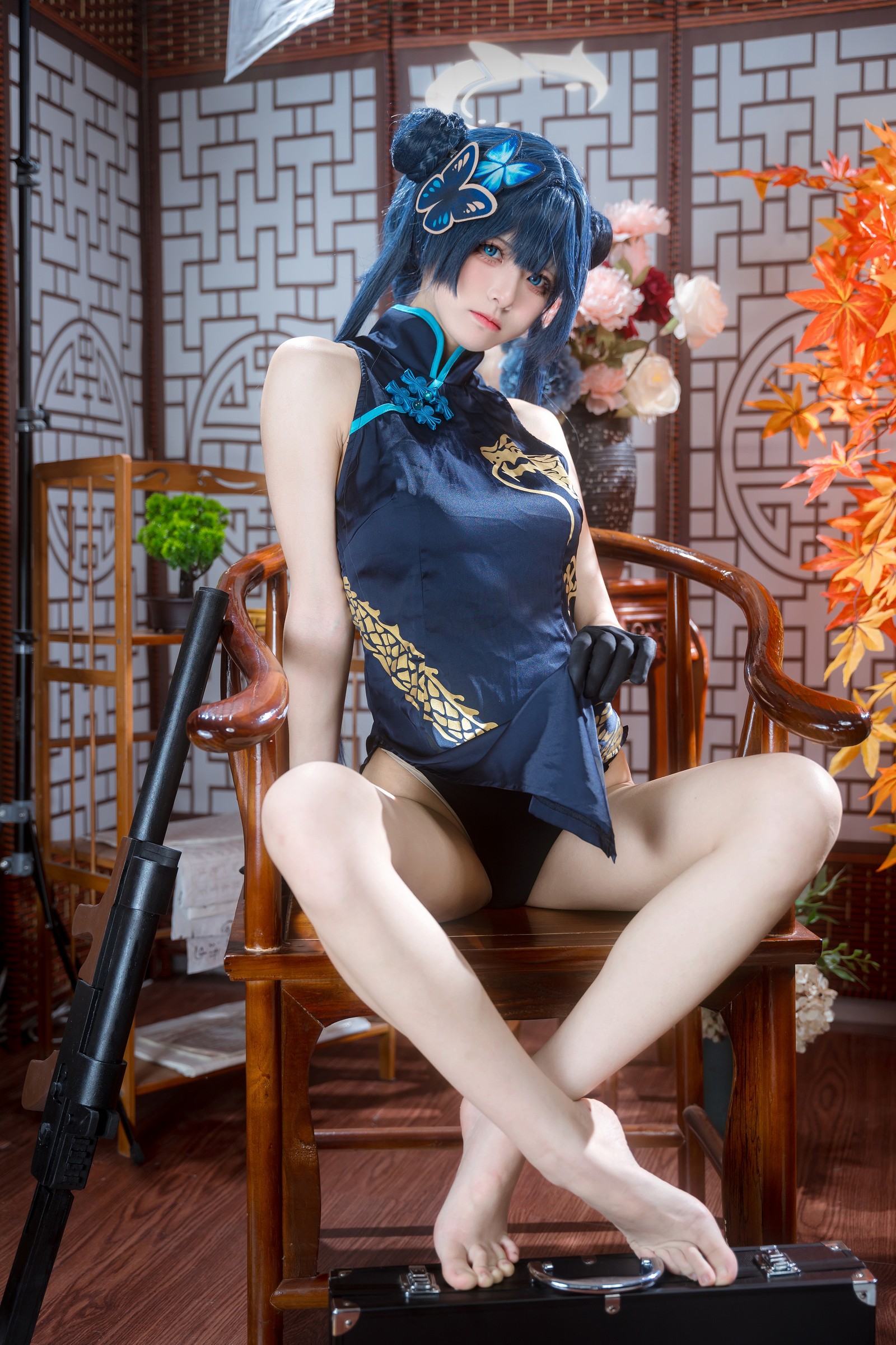 九柒喵 – 碧蓝档案 妃咲 Cos 高分辨率写真（28P-137M）蓝档案角色合集插图1
