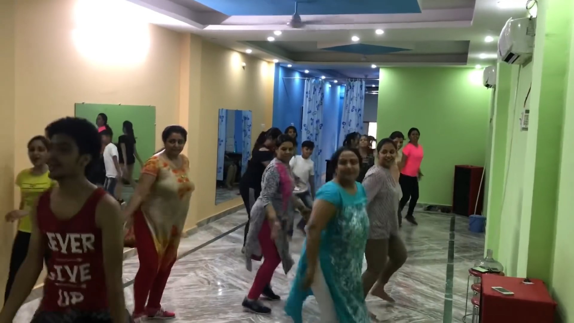 Sexy Aunty With Huge Jiggling Boobs While Zumba m4v snapshot 01 54 713