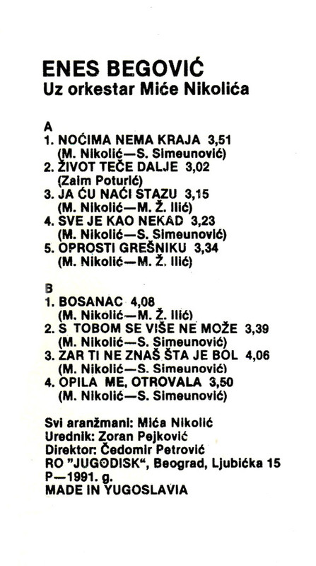 Enes Begovic 1991 kz