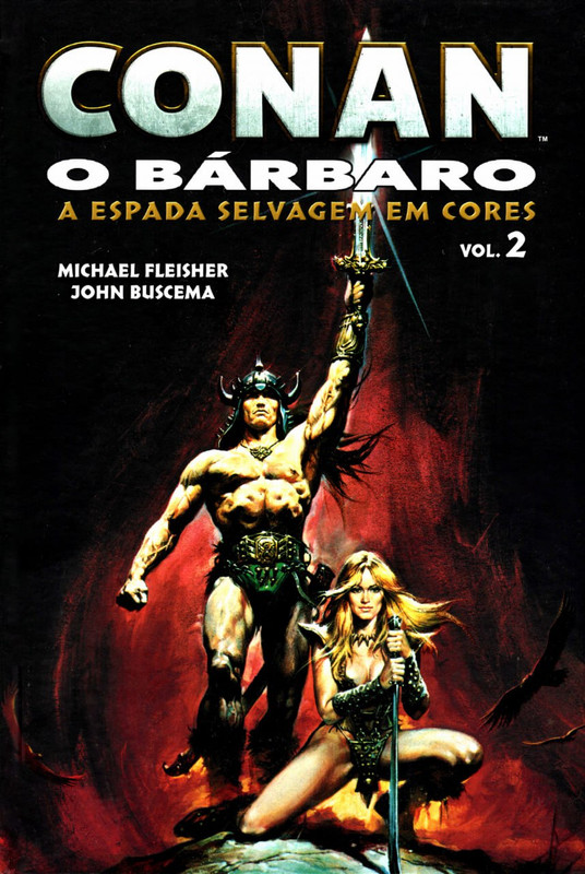 Conan, o Bárbaro - A Espada Selvagem em Cores - Vol. 02