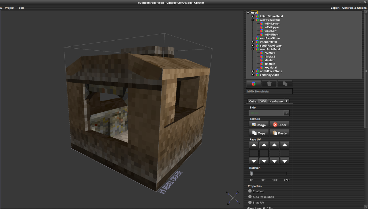 Edits of Oven Controller block