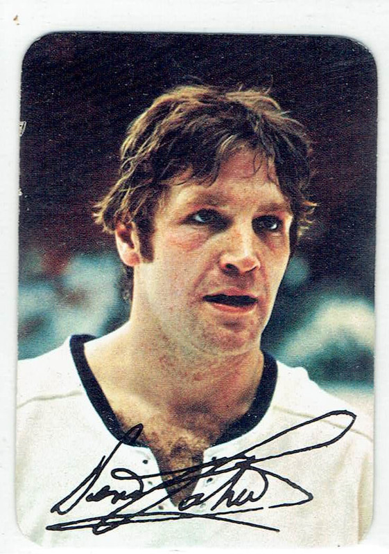 1977-78 Topps Glossy Insert #15 Dennis Potvin (EX)