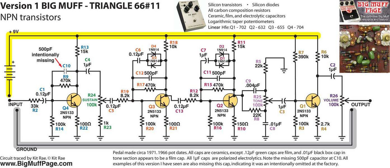 KITS V1 66-11 SCHEMATIC