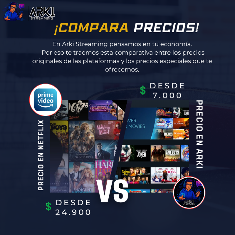 Comparativa Prime Video