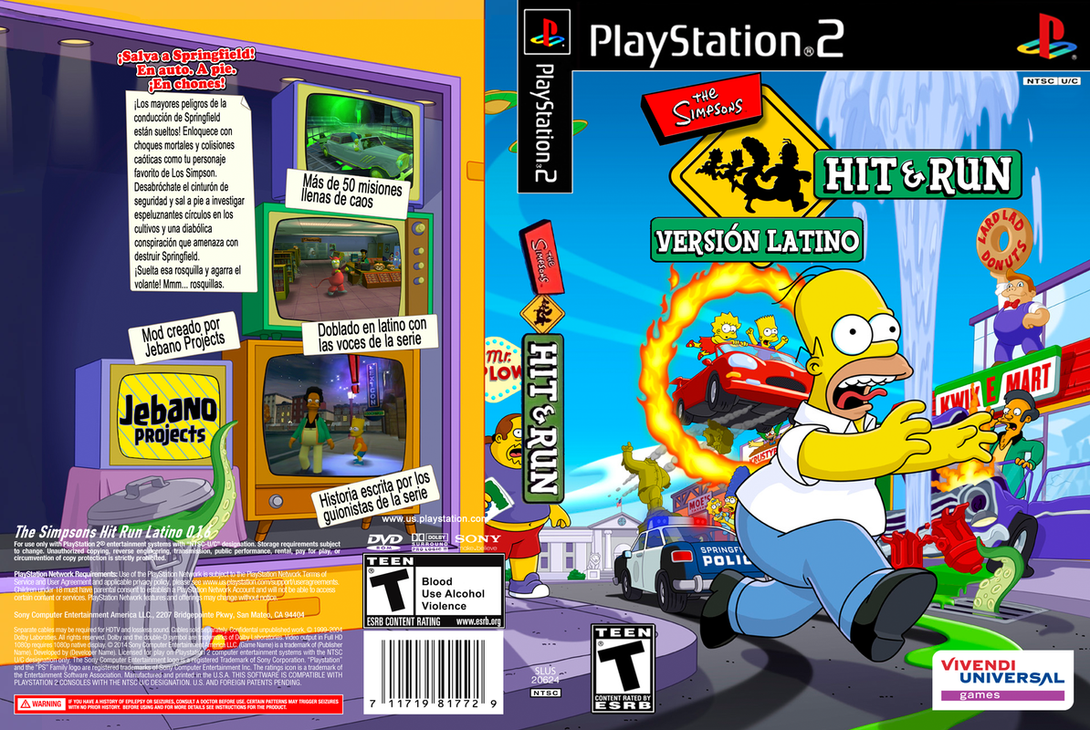 The Simpsons Hit Run Latino 0 1 6