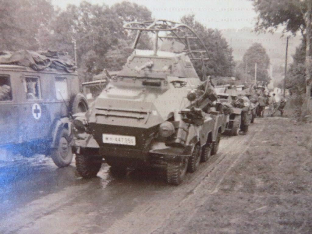 Frankreich france Panzerspähwagen Sdkfz 232 Funkrahmen 8wheel