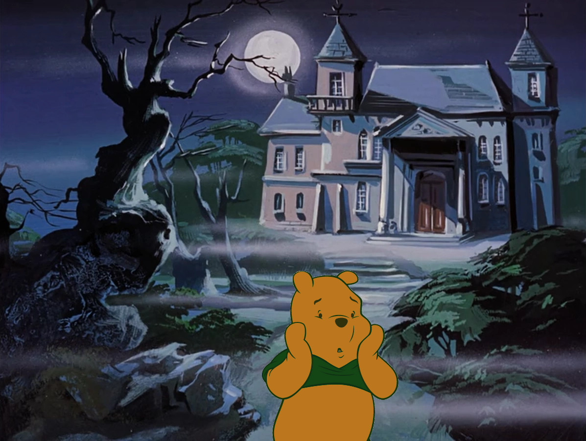 Winnie L Ourson Scared