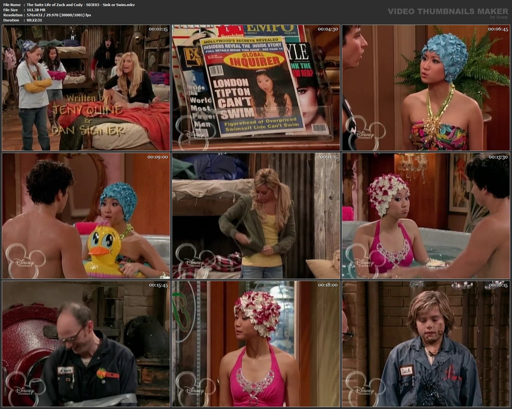 The Suite Life of Zack and Cody - S03E03 - Sink or Swim.mkv