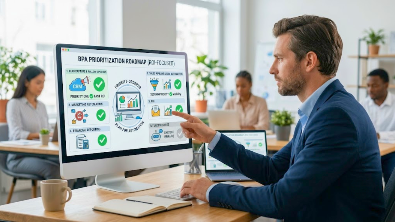 What to Automate First for Maximum Business ROI