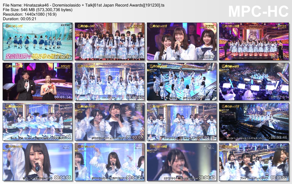 Hinatazaka46 - Doremisolasido   Talk[61st Japan Record Awards][1