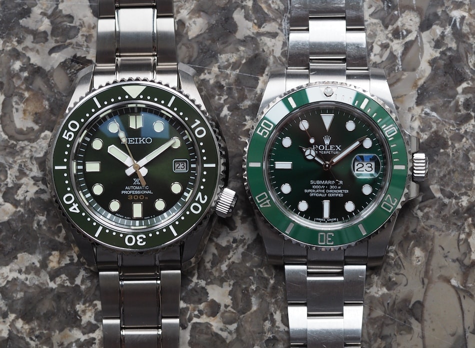 rolex submariner vs seiko