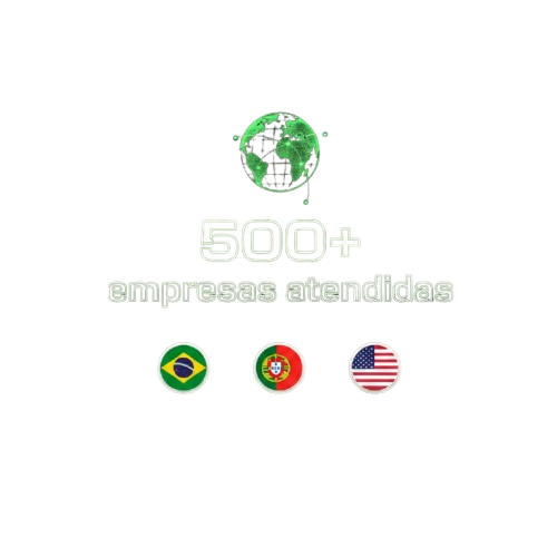 Mais de 500 clientes no Brasil, EUA e Portugal