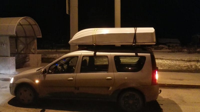 белый Кайман 250 на Ларгусе