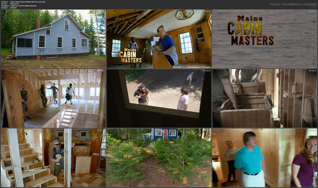 Maine Cabin Masters S04E03 Call of The Loon.mkv