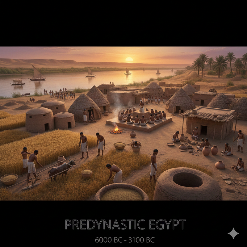 Egyptian Desert Landscape