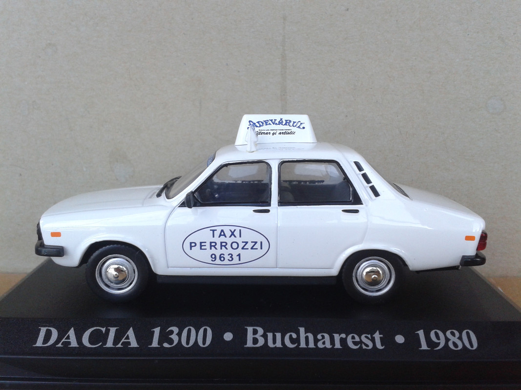 1980 Dacia 1310 Sedan “taxi de Bucarest” (Ixo – nº 48 Taxis del Mundo) (8)