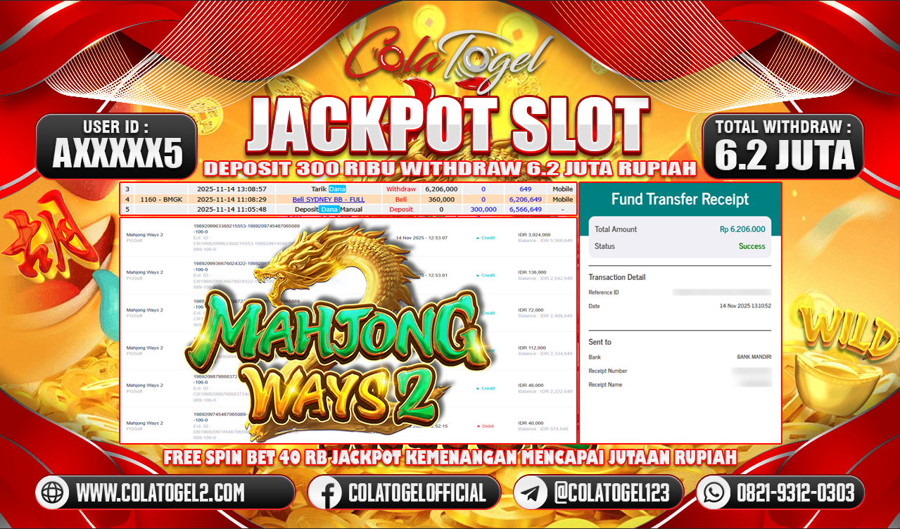 JACKPOT SLOT GACOR!!