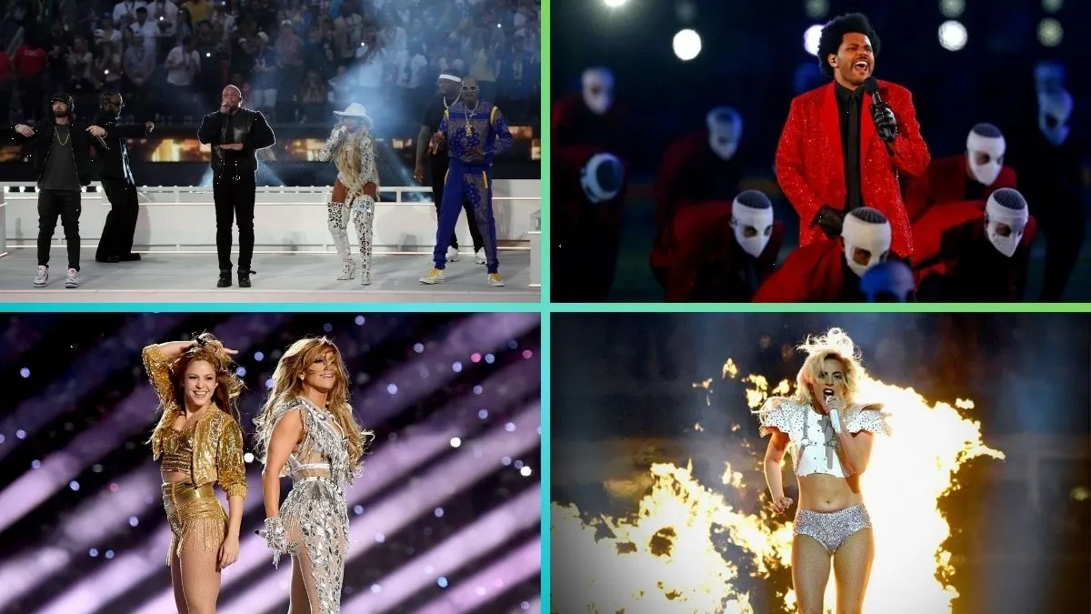 Los looks más icónicos del Super Bowl: Un viaje a través de la moda y la música