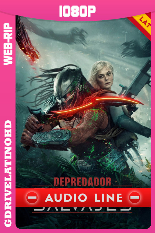 Depredador: Tierras salvajes (2025) WEBRip 1080p Latino LINE -Inglés