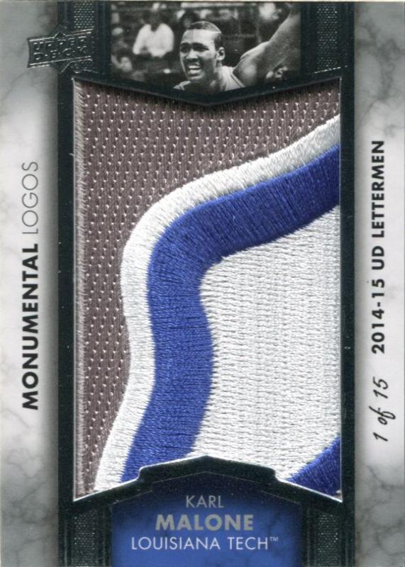 2014-15UpperDeckLettermenMonumentalLogoPatchesMLKM1