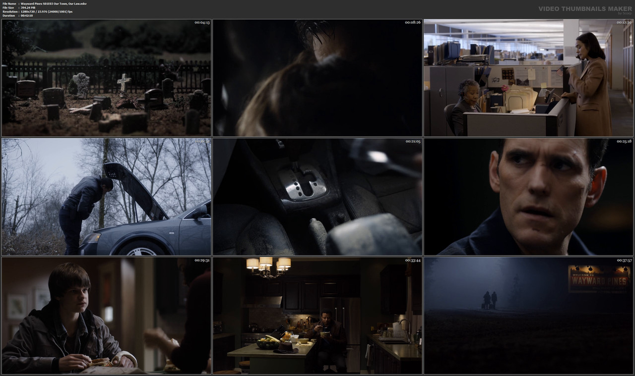 Wayward Pines S01E03 Our Town, Our Law.mkv