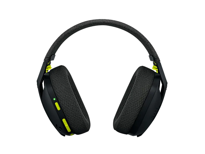 Detalle de las almohadillas de espuma viscoelástica y tela transpirable de los G435.