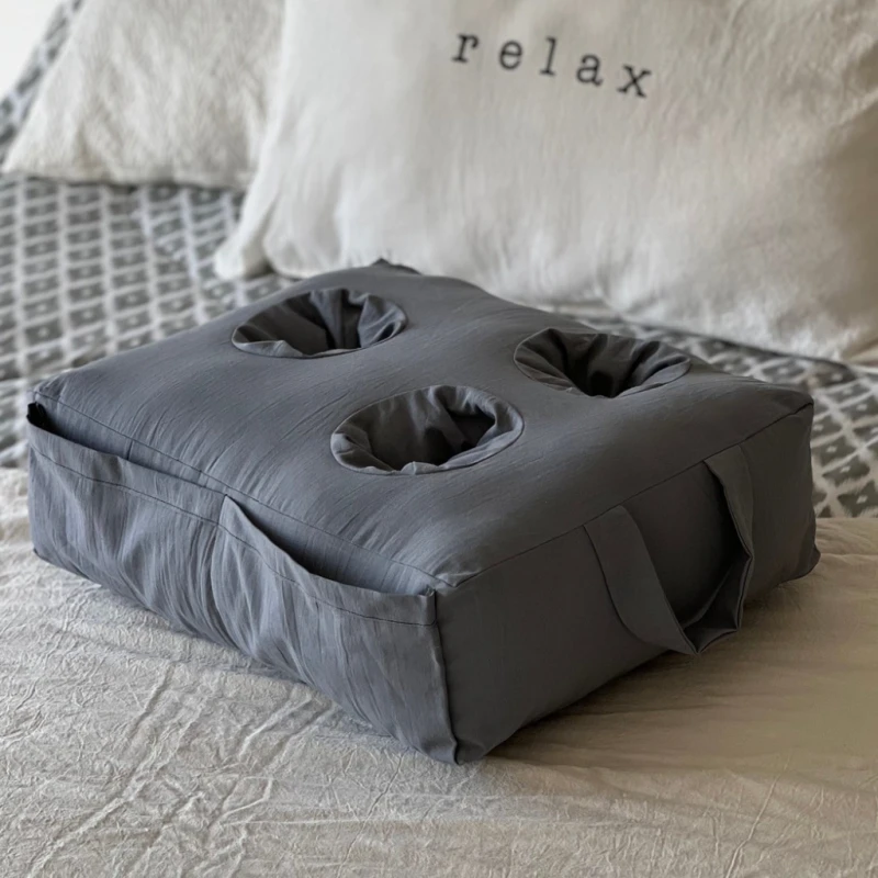Almohada Triángulo y Almohada Matera Azura