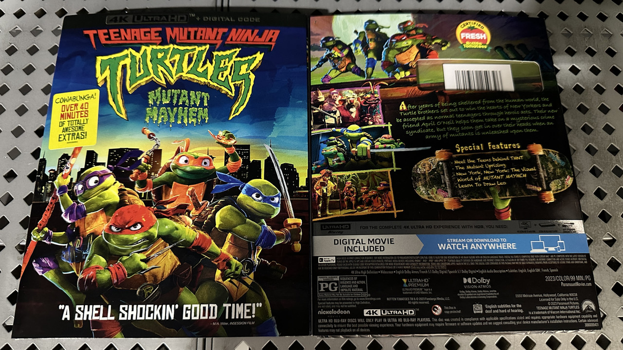Teenage Mutant Ninja Turtles: Mutant Mayhem UHD Review • Home Theater Forum