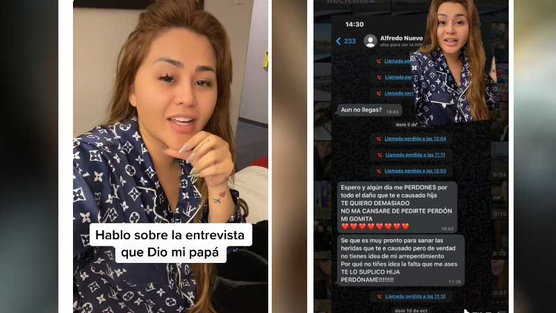 Gomita muestra evidencias de que su padre es un mentiroso