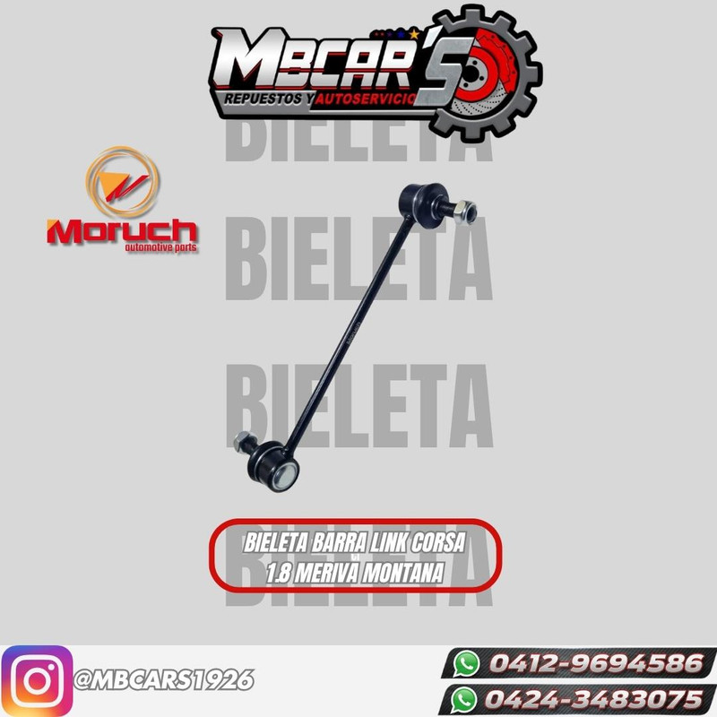 BIELETA BARRA LINK DELANTERAS MERIVA MONTANA CORSA 1.8