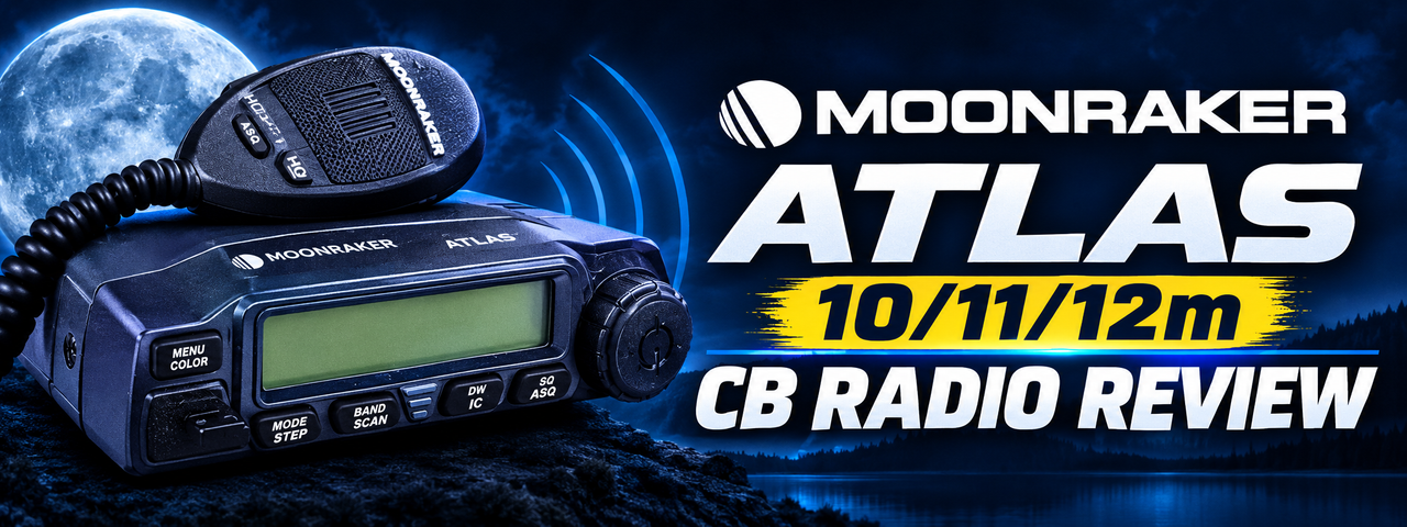 Moonraker Atlas 10/11/12m CB Radio Review